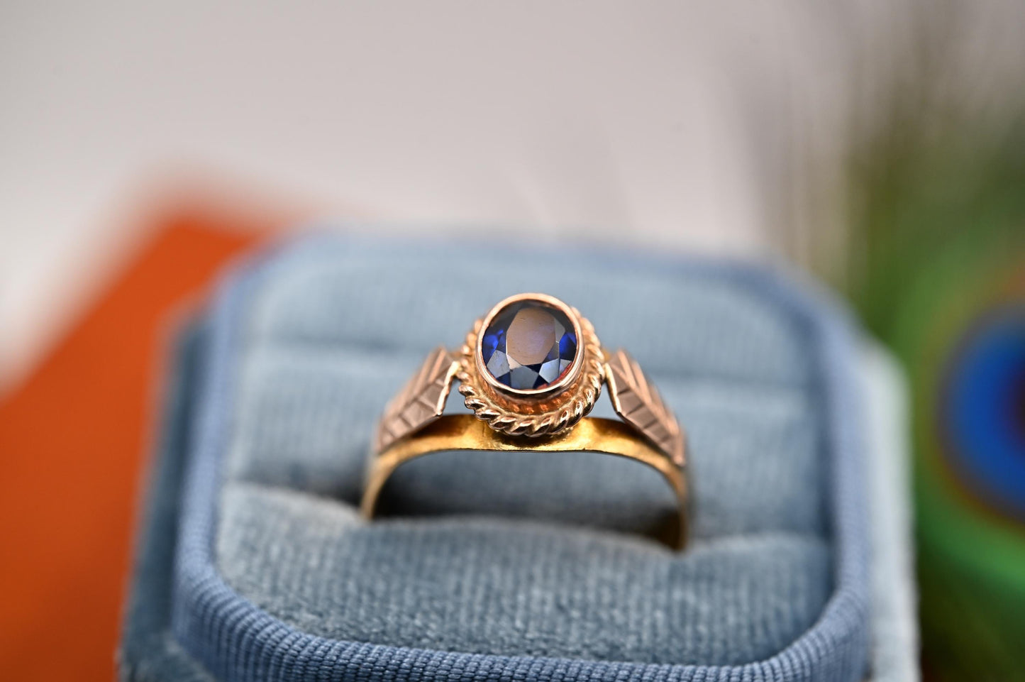 Victorian ring fully assayed 1907 from Birmingham jewellery maker