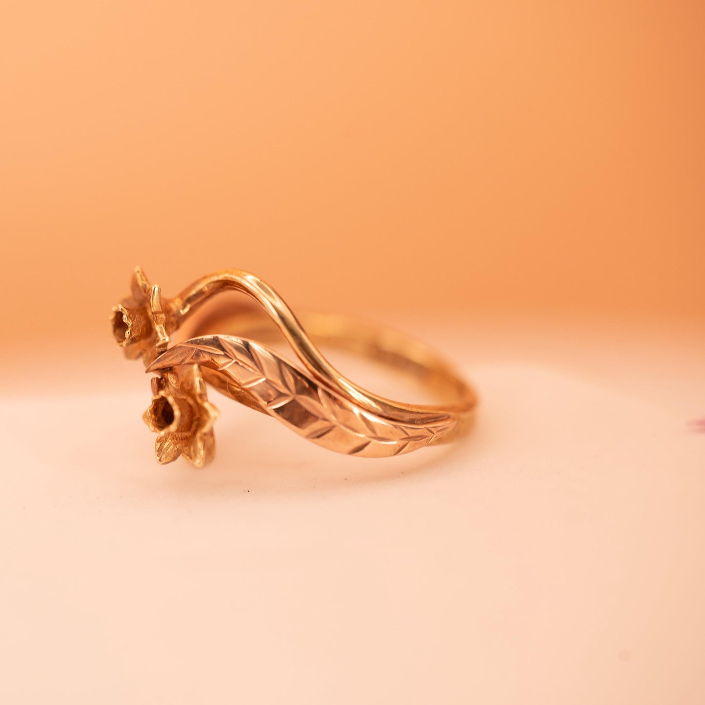 vintage gold ring 9ct gold