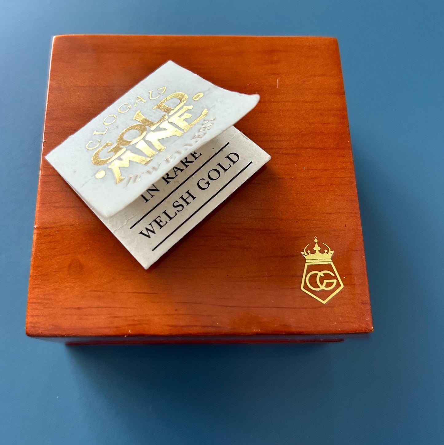 Vintage Real Clogau - Rare Welsh Gold 9ct Yellow and rose gold 12mm Guinevere Limited Edition Ring Celtic Bands Mens- heirloom jewellery
