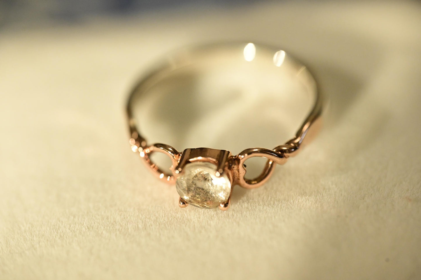 beautiful Clogau silver and rose gold with rare Welsh gold in 9ct