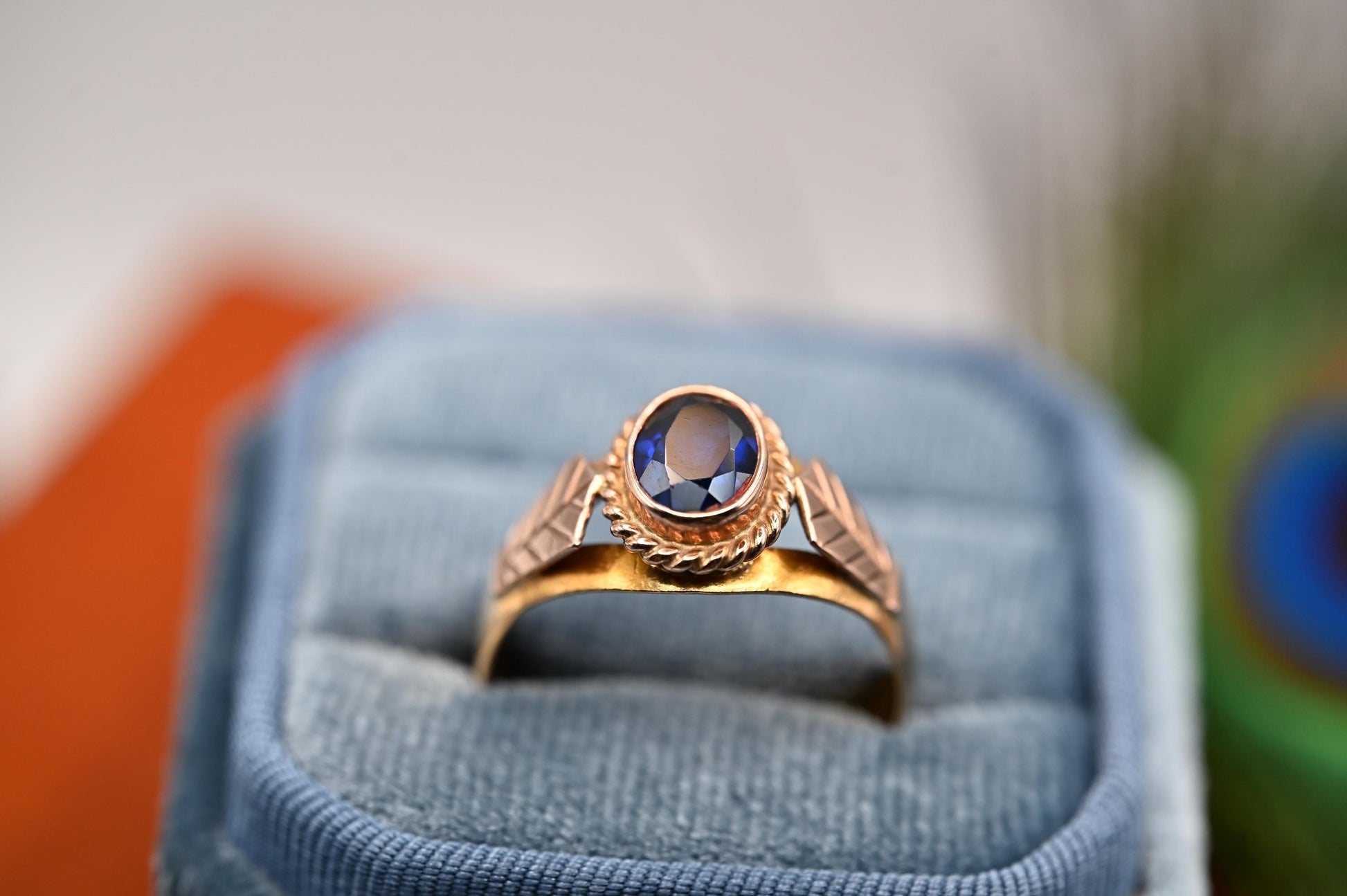 Victorian ring fully assayed 1907 from Birmingham jewellery maker