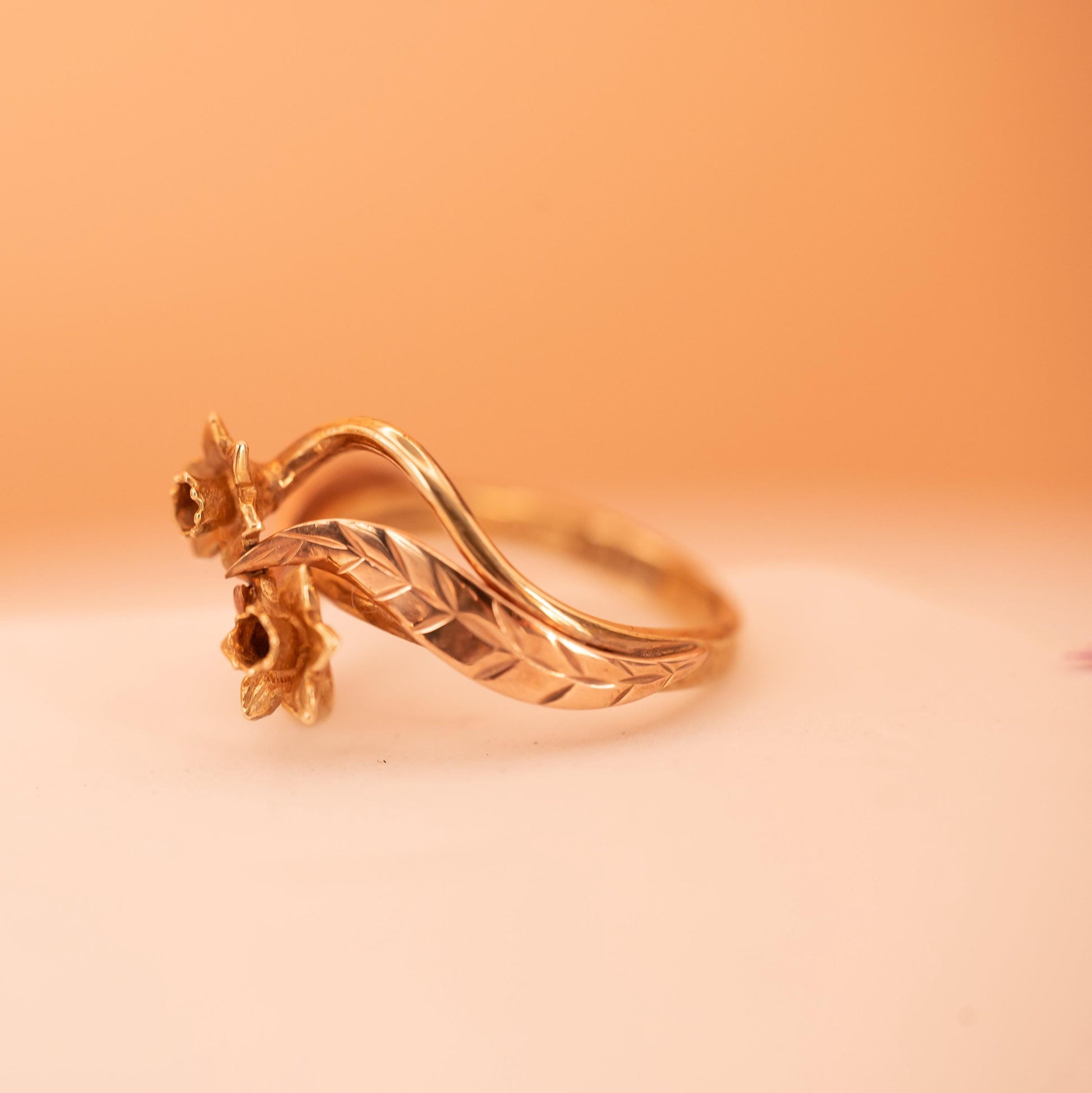 vintage gold ring 9ct gold