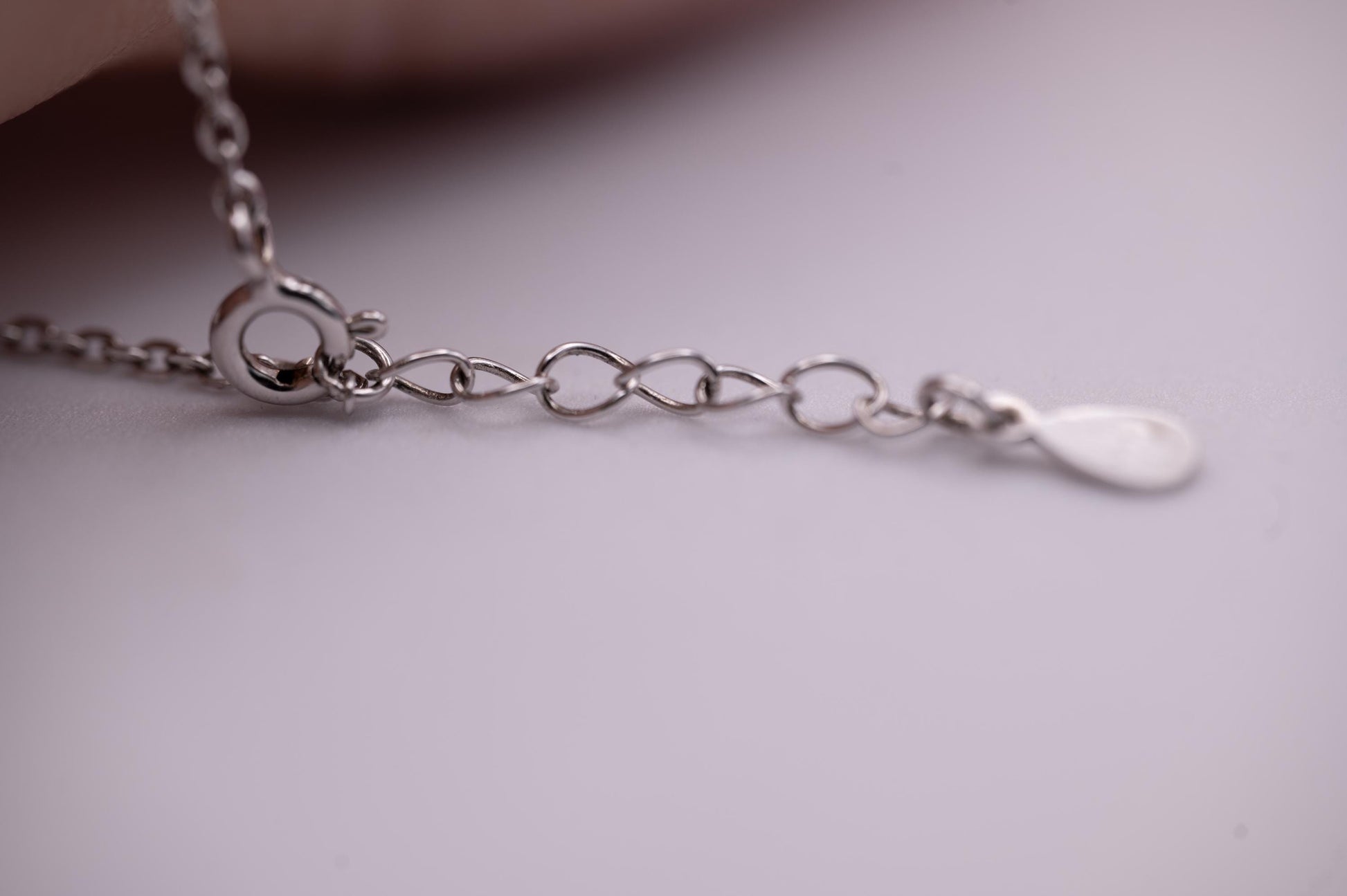 Sterling Silver Emerald Green Crystal Flower Charm Bracelet, Dainty Chain Bracelet with Flower, Stacking Bracelet Jewelry - May Birthstone