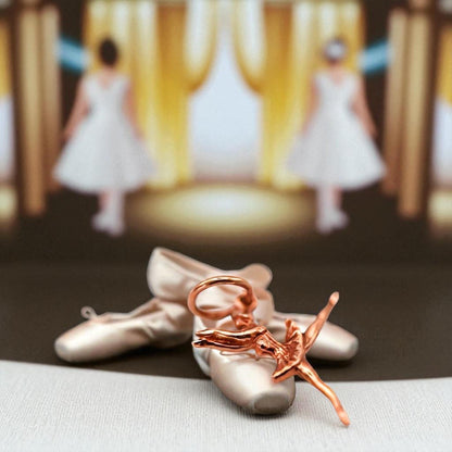 A Delightful Vintage 9ct Yellow Gold Dancing Ballerina Charm / Pendant 9k, Collectors Charm for Bracelet/Pendant 9k