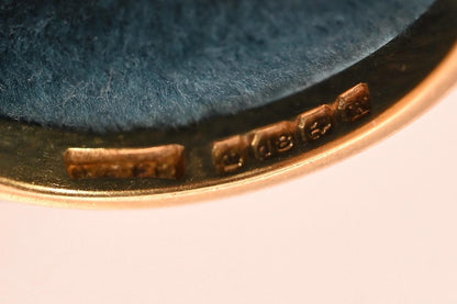 Genuine Antique 1909 Edwardian Rhodalite Garnet Ring - Solid 18ct Yellow Gold Estate Solitaire - Birmingham Assayed, Estate Jewelry 9k. 8.5